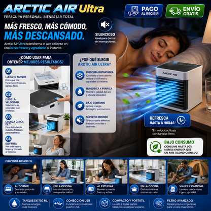 Arctic Air Enfriador de aire ultra evaporativo
