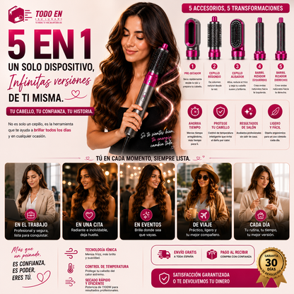 Cepillo 5en1