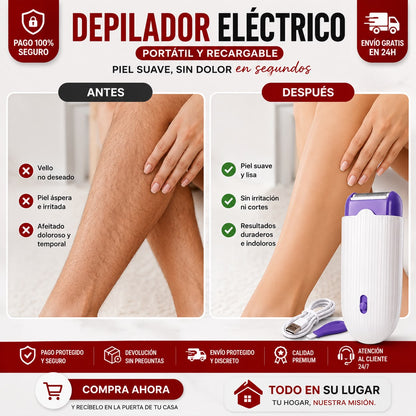 Depiladora eléctrica